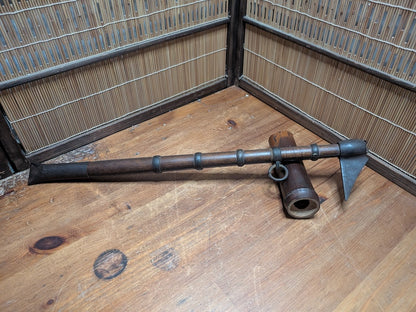 Antique Japanese Firefighter Hook Tool Ibunkai Vintage Japan Auction