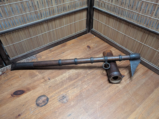 Antique Japanese Firefighter Hook Tool Ibunkai Vintage Japan Auction