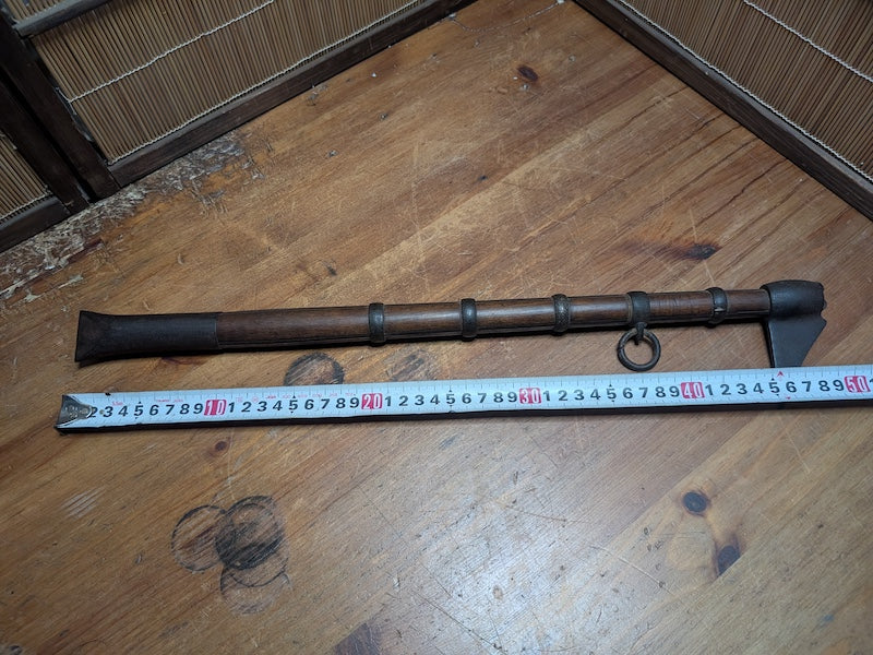 Antique Japanese Firefighter Hook Tool Ibunkai Vintage Japan Auction