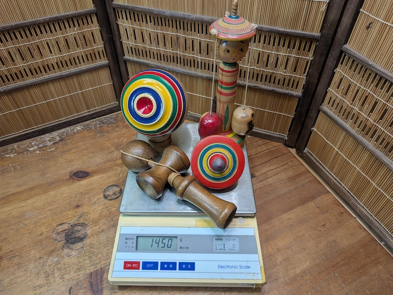 Japanese Vintage 1950s–60s Wooden Toys Handcrafted Collection