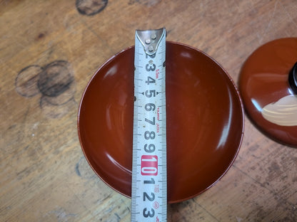 Japanese Vintage Lacquer Rice Bowls Set Owan Bowls Traditional Box