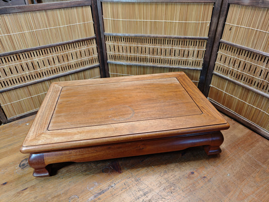 Japanese 1970s Keyaki Bonsai Display Table Wabi Sabi Zelkova Wood Stand