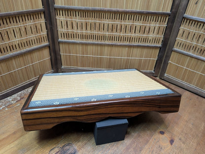 Japanese Kokutan Ebony Bonsai Display Stand Tatami Kadai Table Rare