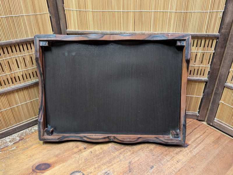 Japanese Kokutan Ebony Bonsai Display Stand Tatami Kadai Table Rare