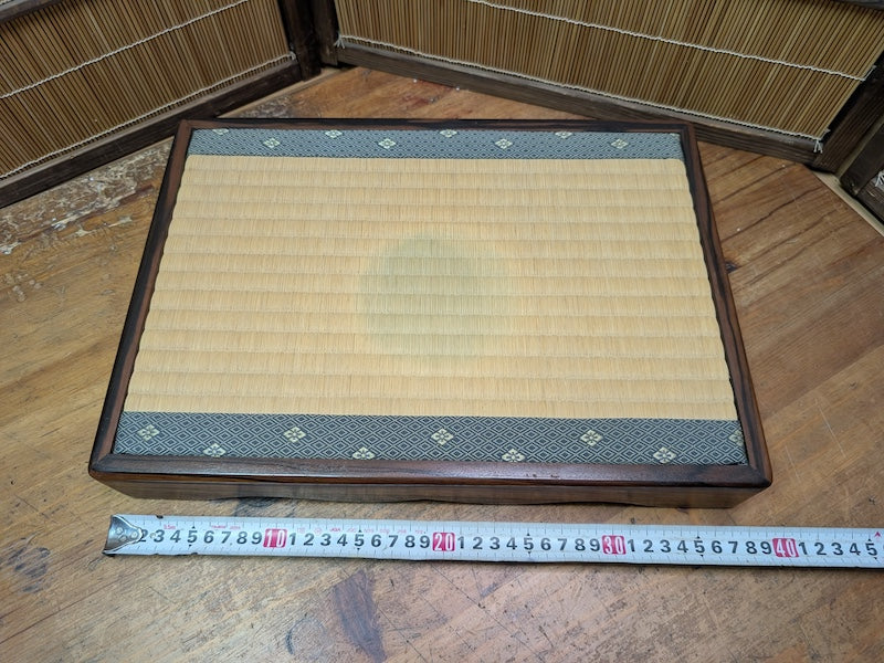 Japanese Kokutan Ebony Bonsai Display Stand Tatami Kadai Table Rare