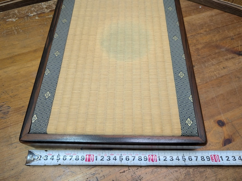 Japanese Kokutan Ebony Bonsai Display Stand Tatami Kadai Table Rare