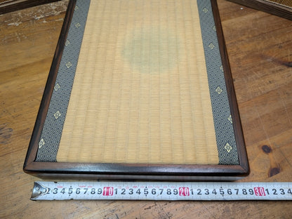 Japanese Kokutan Ebony Bonsai Display Stand Tatami Kadai Table Rare