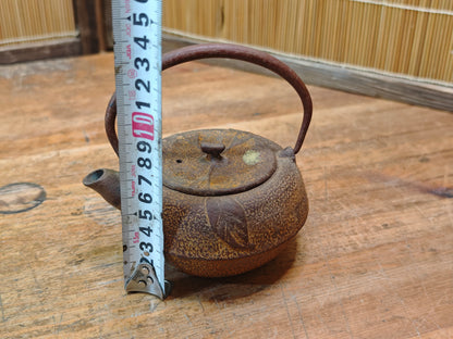 Vintage Nambu Tekki Kyusu Teapot 1960s Japanese Cast Iron Tea Pot