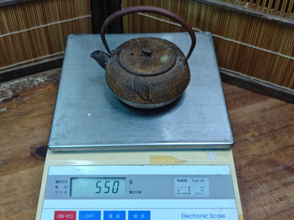 Vintage Nambu Tekki Kyusu Teapot 1960s Japanese Cast Iron Tea Pot