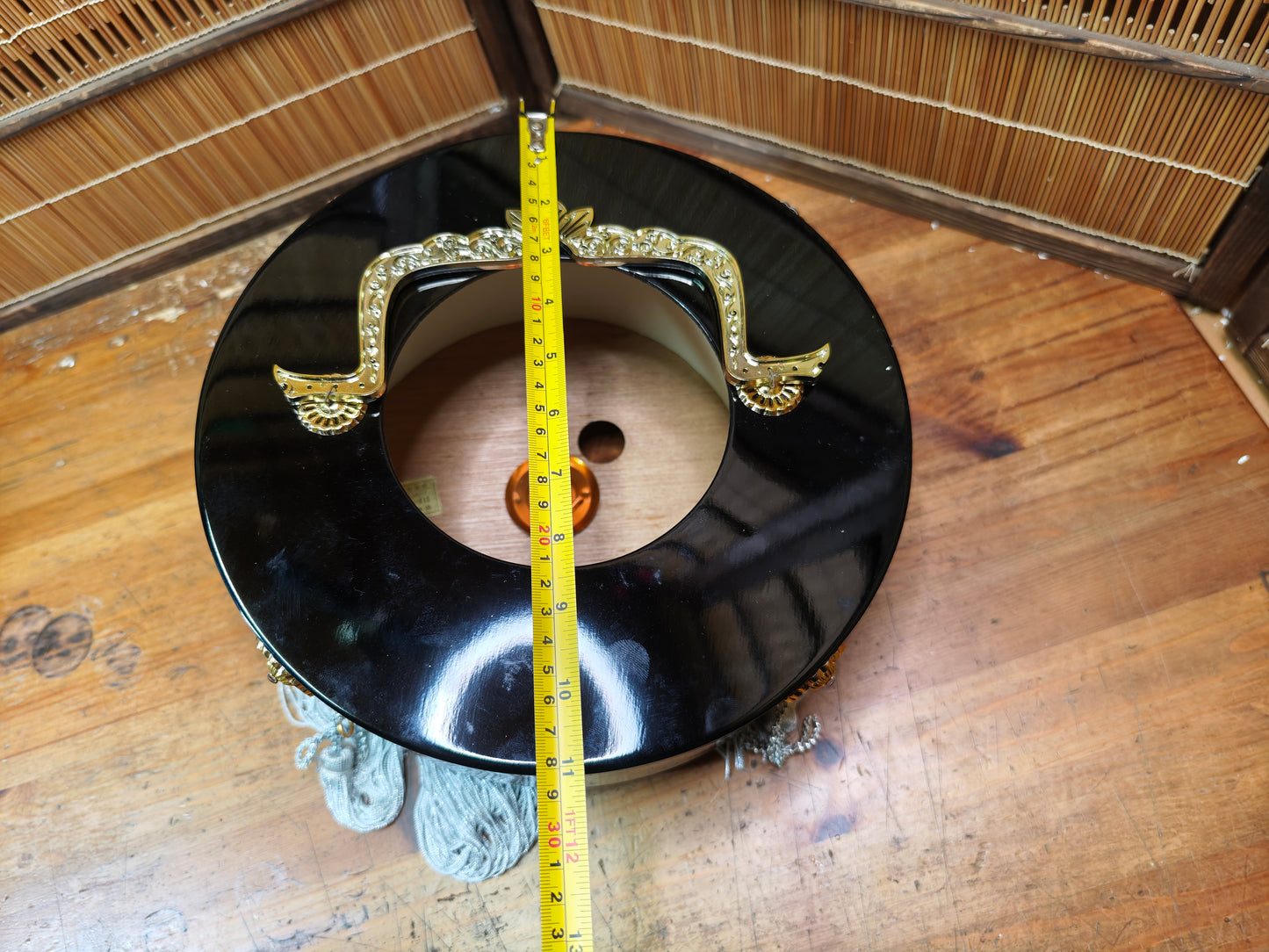Japanese Vintage Obon Chochin Lantern Washi Hanging Lamp New Stock