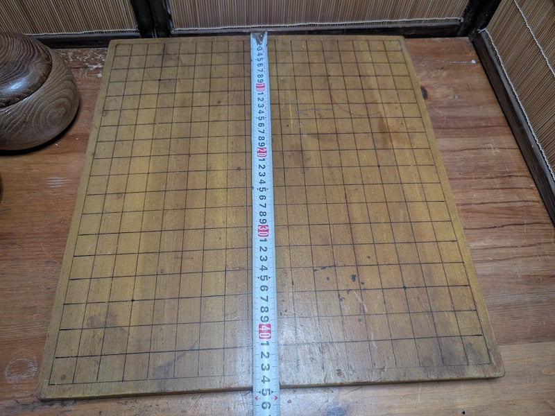 Vintage Japanese Go Game Set Goban Board, Stones & Wooden Bowls Japan