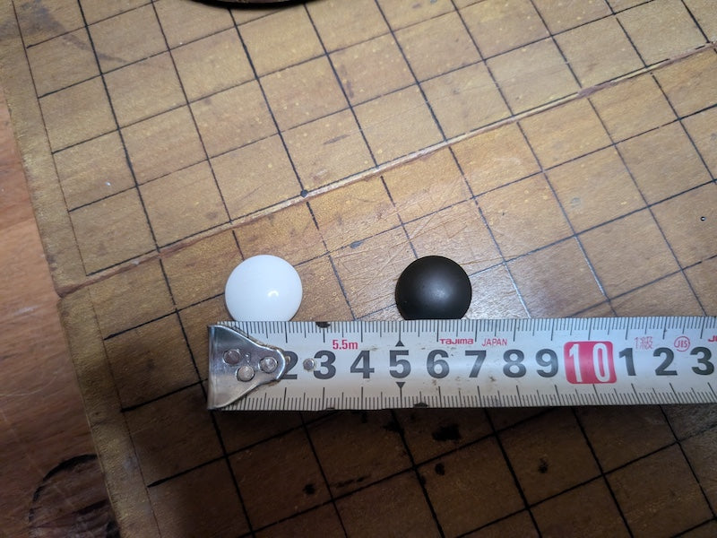 Vintage Japanese Go Game Set Goban Board, Stones & Wooden Bowls Japan