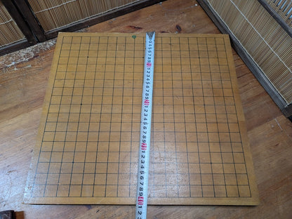 Japanese Vintage Go & Shogi Double-Sided Wooden Board Heavy Auction JP