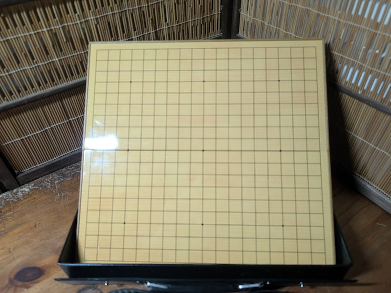 Japanese Vintage Magnetic Go Game Set Plastic Portable Japan Auction