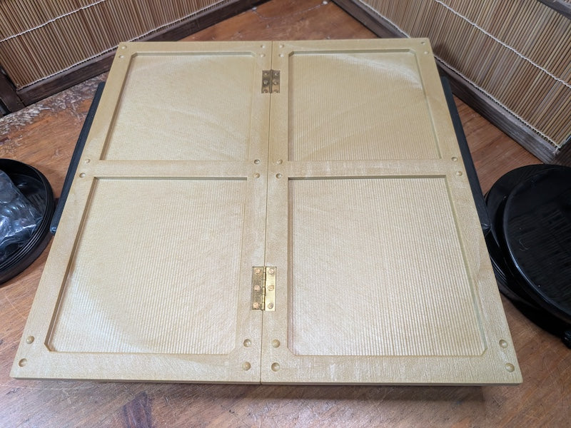 Vintage Japanese Magnetic Go Game Set Travel Board Game Complete Japan