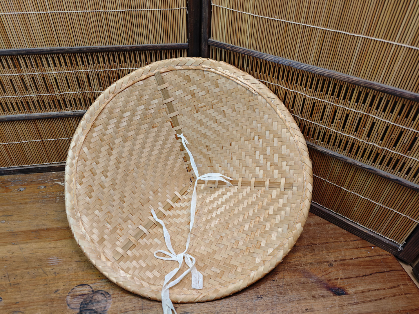 Japanese Vintage Sugegasa Pilgrim Hat Shikoku 88 Temple Japan Auction
