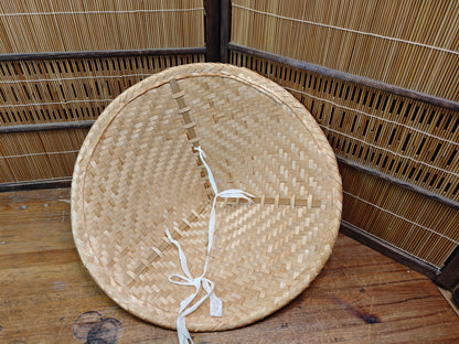 Japanese Vintage Sugegasa Pilgrim Hat Shikoku 88 Temple Japan Auction