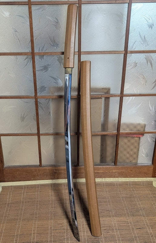 Vintage Japanese Katana Replica 1980s Display Sword Made in Japan