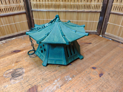 Rare Japanese Vintage Nambu Tekki Giant Size Cast Iron Wind Bell Chime