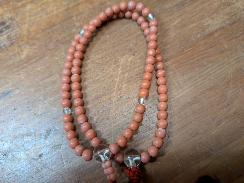 Authentic Japan Yama Sango Prayer Beads Juzu Buddhist Rosary Auction JP