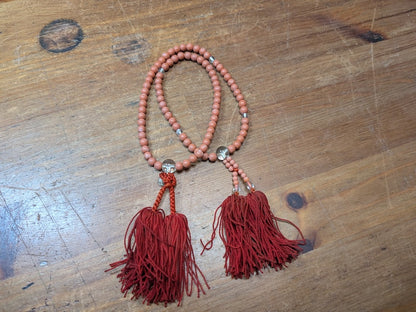 Authentic Japan Yama Sango Prayer Beads Juzu Buddhist Rosary Auction JP