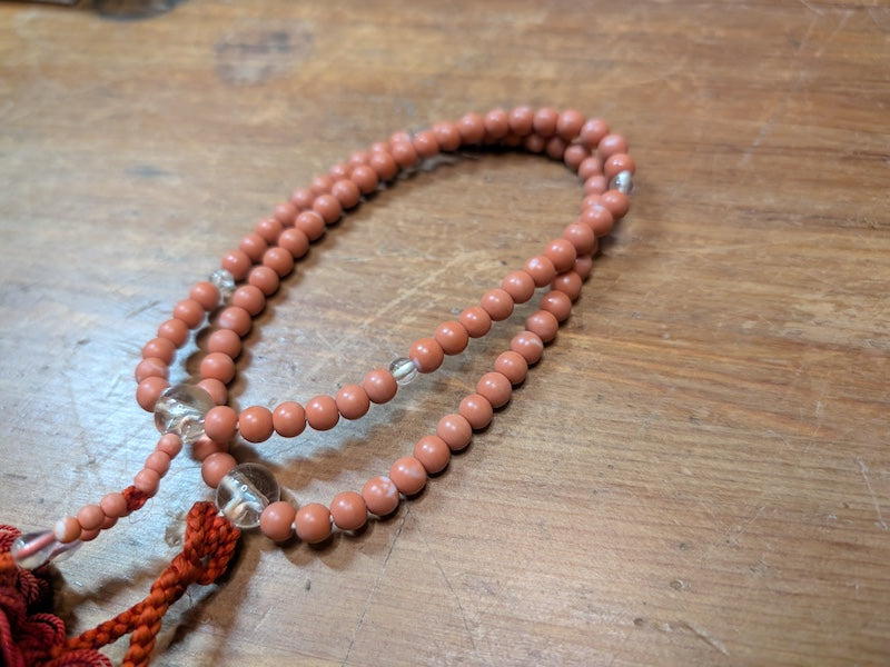 Authentic Japan Yama Sango Prayer Beads Juzu Buddhist Rosary Auction JP