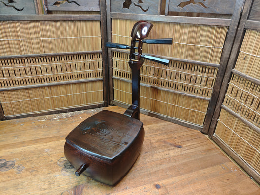 One of a Kind Japanese Shamisen Bonsai Table Kadai Handmade Art Display Stand