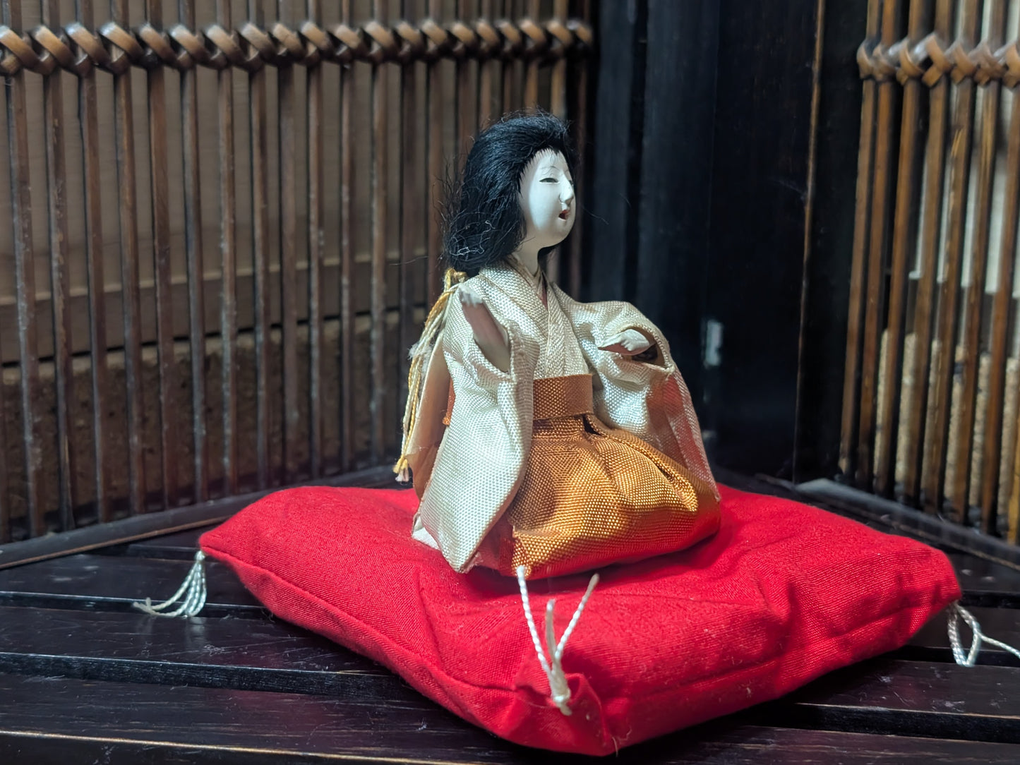 Authentic Japanese Antique Doll Hina Doll Girl Festival Handmade 1930s Made in Japan (H9)