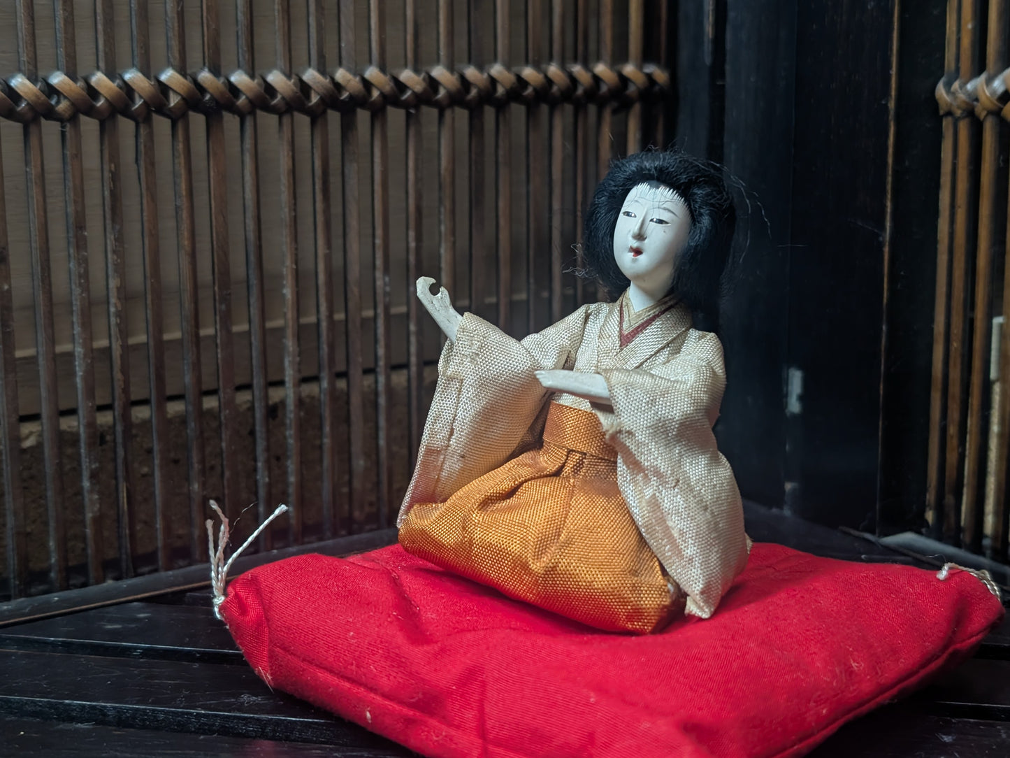 Authentic Japanese Antique Doll Hina Doll Girl Festival Handmade 1930s Made in Japan (H9)