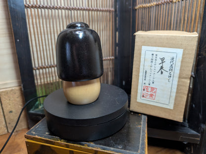 Vintage Japanese Kokeshi Doll Soushun 1971 Signed Wooden Folk Art W/Box