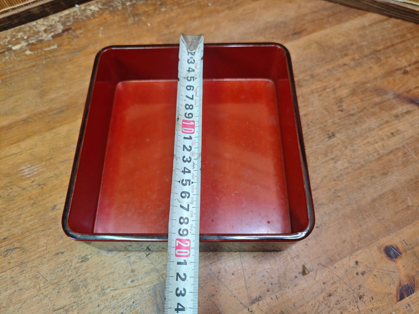 1940s Japanese Wajima Lacquer Jubako Bento Box Urushi Box
