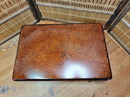 Rare Japanese Mother of Pearl Bonsai Display Table Restored Kadai Stand