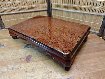 Rare Japanese Mother of Pearl Bonsai Display Table Restored Kadai Stand