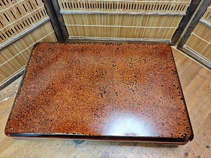 Rare Japanese Mother of Pearl Bonsai Display Table Restored Kadai Stand