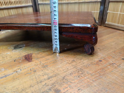Rare Japanese Mother of Pearl Bonsai Display Table Restored Kadai Stand