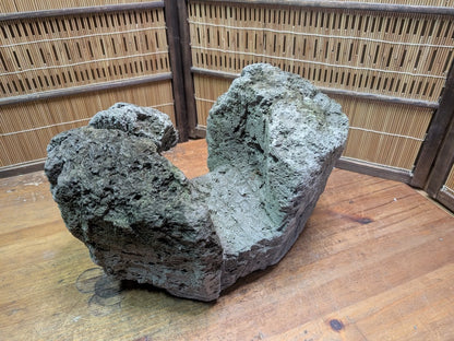 Rare 1970s Japanese Karui Ishi Stone 3kg Rock Bonsai Garden Decor Auction JP