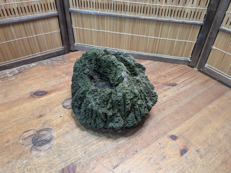 Rare 1970s Japanese Karui Ishi Stone Wabi Sabi Rock Bonsai Garden Decor Auction JP