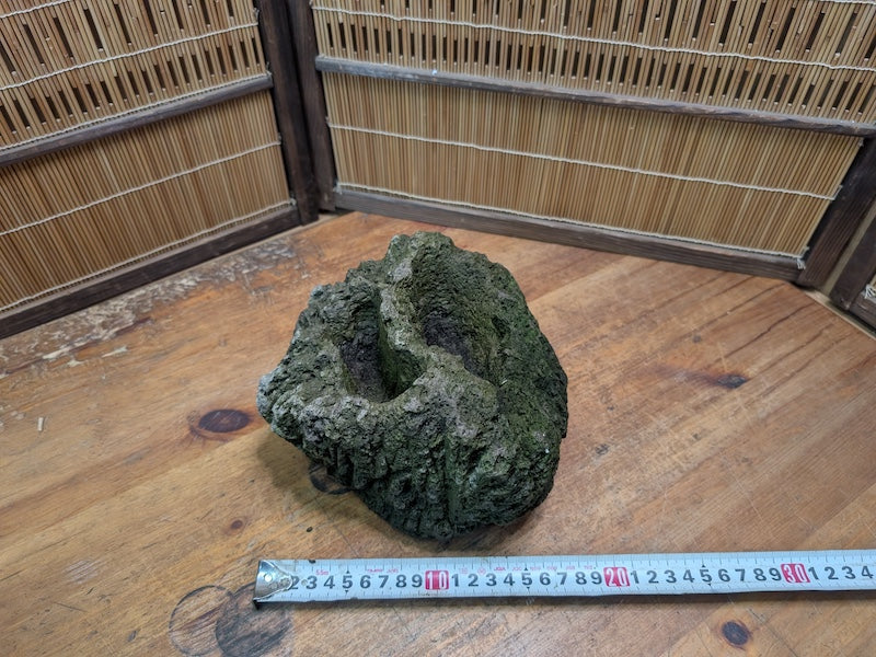 Rare 1970s Japanese Karui Ishi Stone Wabi Sabi Rock Bonsai Garden Decor Auction JP