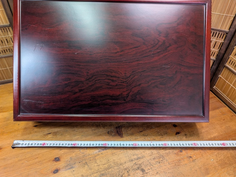 Rare Kokutan Bonsai Display Table Japanese Ebony Kadai Stand Japan