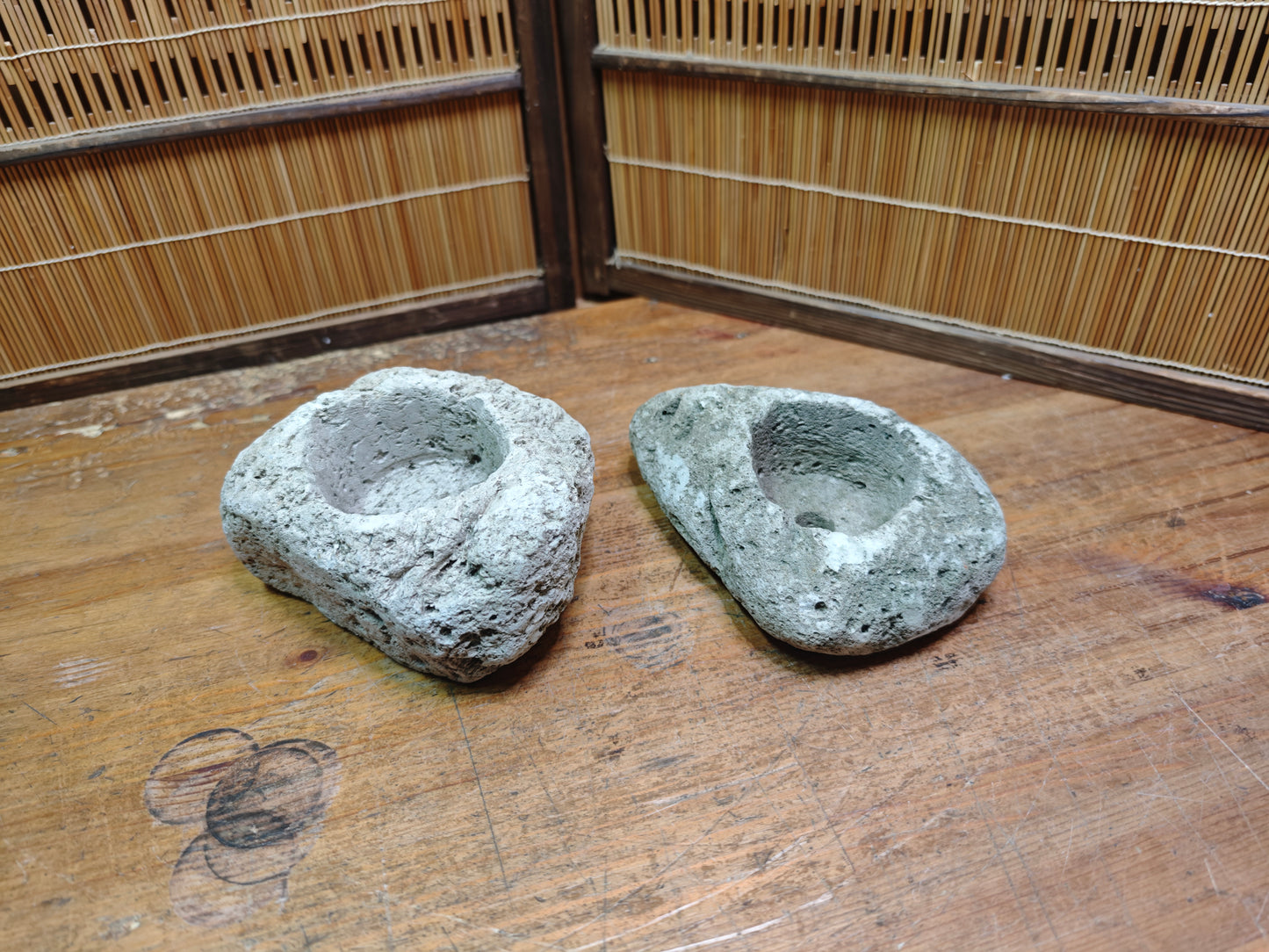 Rare Japanese Kalui Ishi Garden Stone Lightweight Wabi Sabi Decor Japan