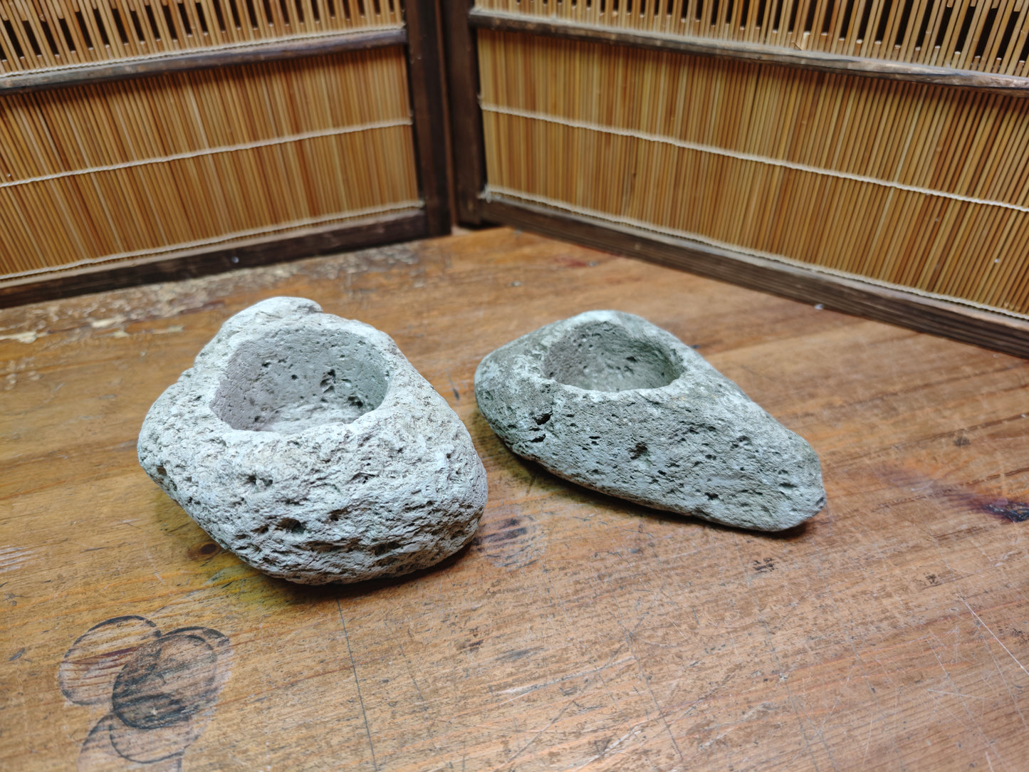 Rare Japanese Kalui Ishi Garden Stone Lightweight Wabi Sabi Decor Japan