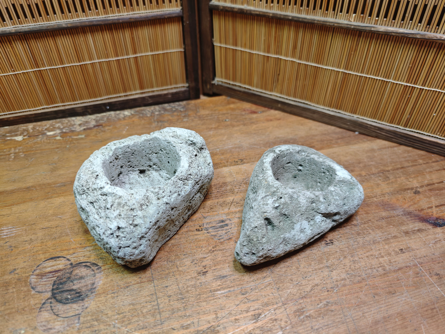 Rare Japanese Kalui Ishi Garden Stone Lightweight Wabi Sabi Decor Japan