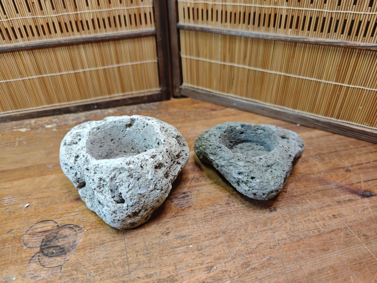 Rare Japan Karui Ishi Rock Set Bonsai Garden Decor Japan Auction