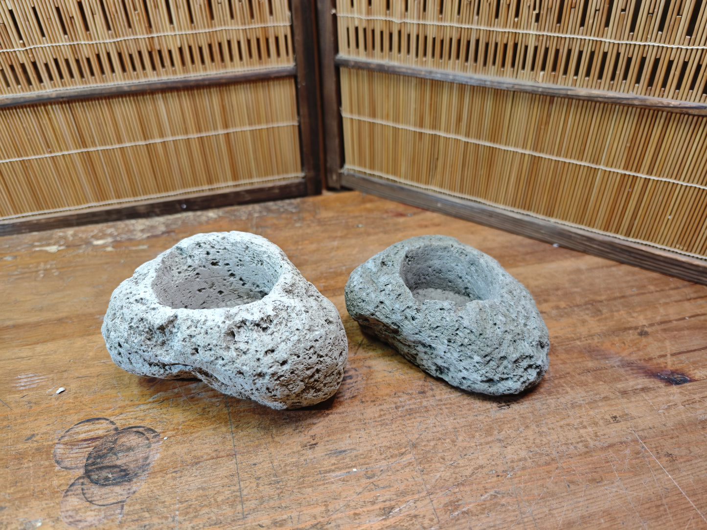 Rare Japan Karui Ishi Rock Set Bonsai Garden Decor Japan Auction