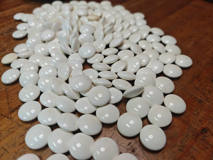 Rare Japanese Go Stones Set Hamaguri Shell 186 White 180 Black Wood Bowls