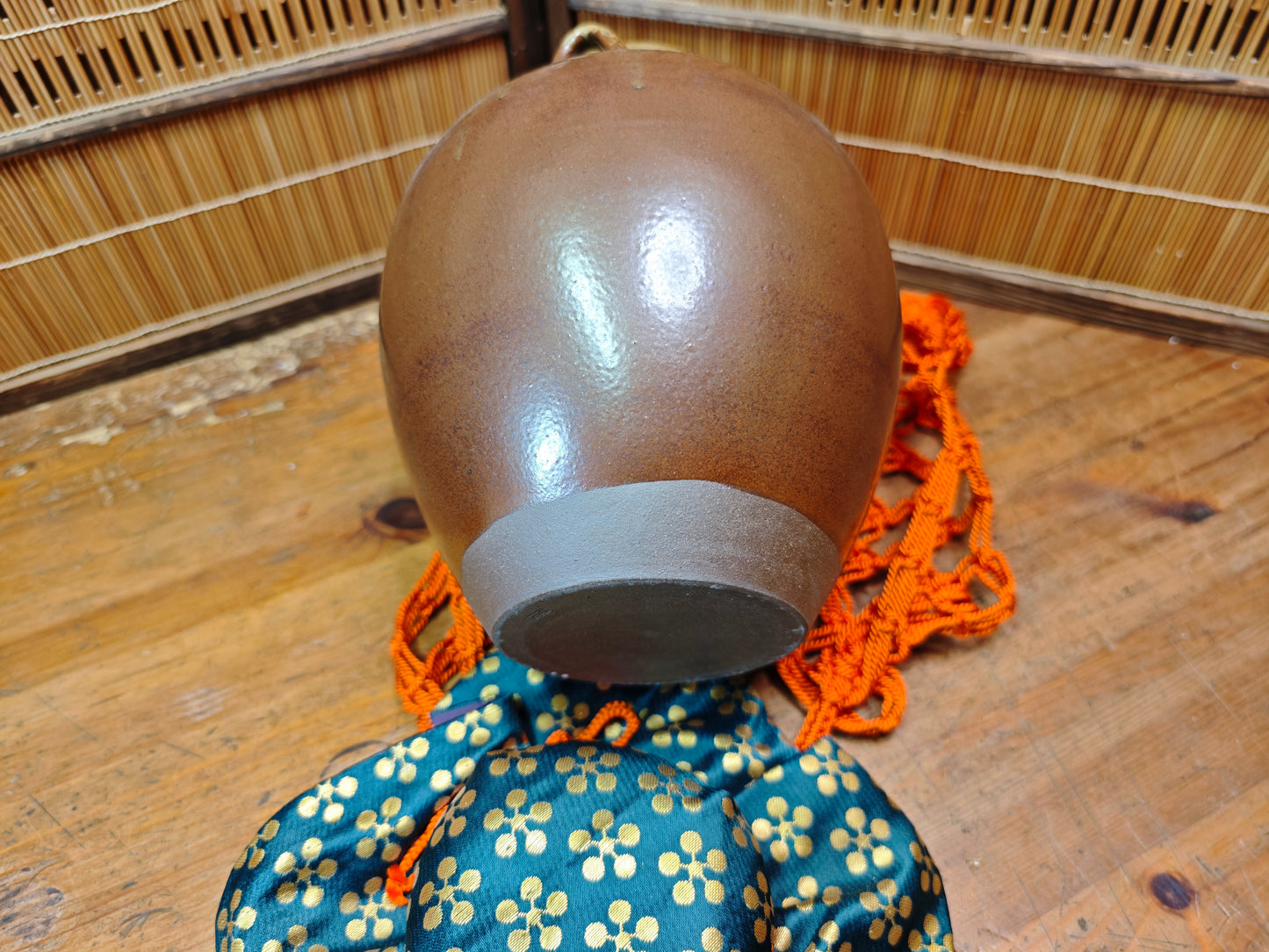 Japanese Vintage Irabo Ware Chaire Tea Caddy Tea Ceremony Jar