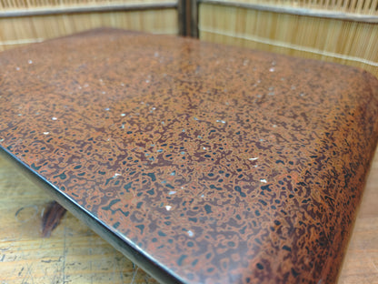 Rare Japanese Raden Lacquer Display Stand Hiradaka Bonsai Kadai Table