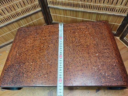 Rare Japanese Raden Lacquer Display Stand Hiradaka Bonsai Kadai Table