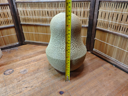 Rare Koishiwara Ware Hyotan Vase Japanese Studio Pottery with Papers
