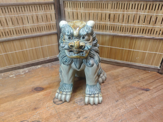 Traditional Okinawa Japan Shisa Shishi Giant Masterpiece Protector Guardian